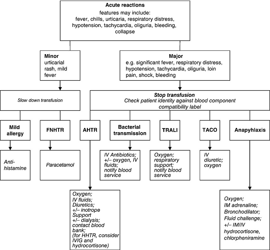 Transfusion Reactions Oncohema Key